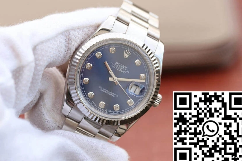 M126334-0015 Datejust Dial EW Rolex Blue Factory 0416